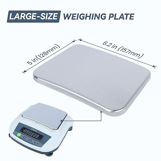 U.S. Solid Precision Balance 2000g x 0.01g Analytical Digital Lab Scale Analytical Balance for Kitchen Jewelry Scientific