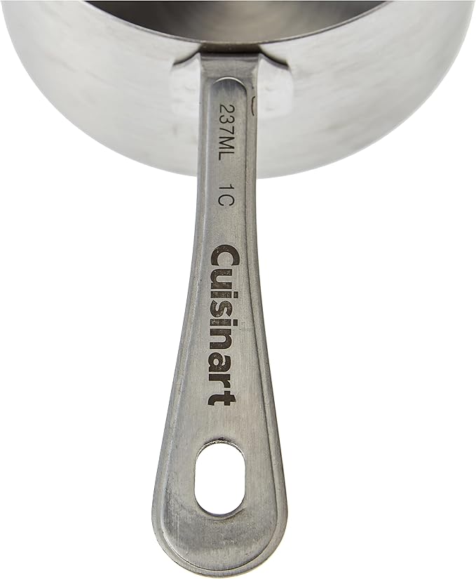 Cuisinart Stainless Steel Measuring Cups Set of 4 and Measuring Spoons Set of 4