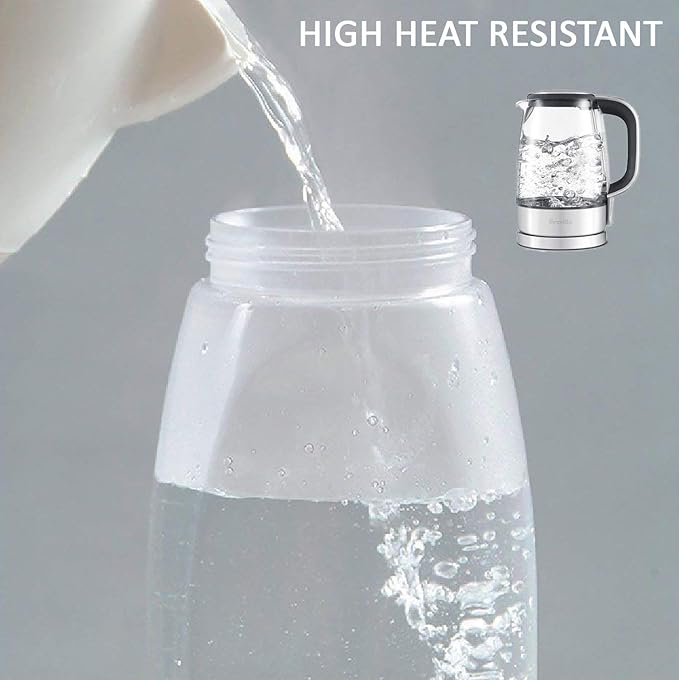 Airtight Beverage Pitcher with Lid for Drinks, Slim 74 oz (2.3 Qt) Tea Juice Water Jug, Leakproof Easy Pour Spout Refrigerator Container, BPA-Free SAN Plastic, Made in Japan (Pink)