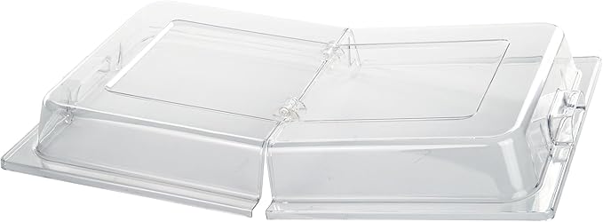 Winco Dome Cover, Full-size, Hinged Opening, PC