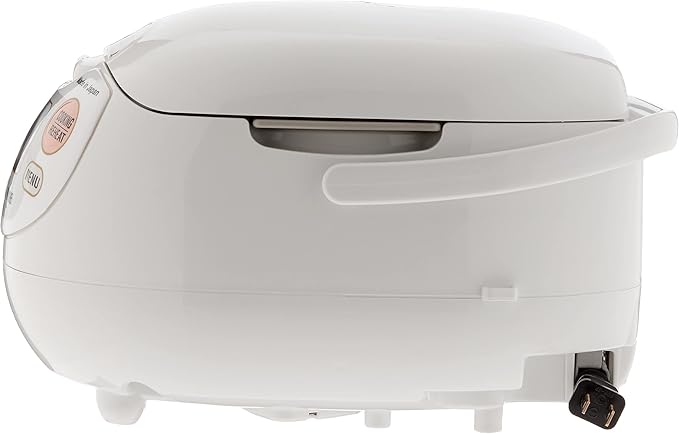 Zojirushi CD-LFC30 Panorama Window Micom Water Boiler and Warmer, 101 oz/3.0 L, White & NS-ZCC10 Neuro Fuzzy Rice Cooker, 5.5-Cup, White
