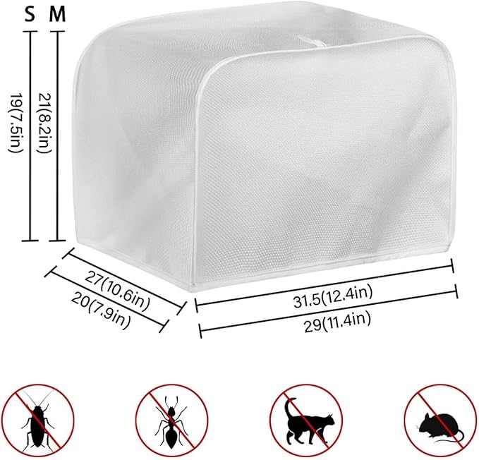 Hummingbird Blender Cover Washable Kitchen Toaster Cover Floral Pattern Bread Maker Coffee Maker Dustproof Protectiron Set