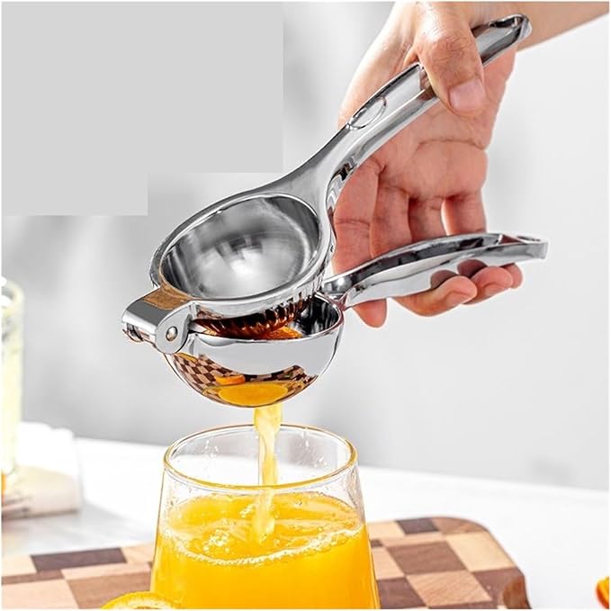 Stainless Steel Manual Juicer Processor Lemon Squeezer Orange Fruit Household Clip Pressing Kitchen Accessories(3PCS)