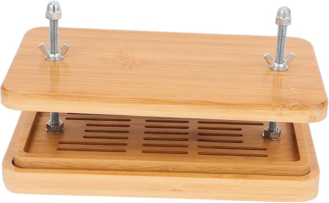 Garneck Tofu Press Adjustable Pressure Efficient Tofu Maker Draining Tool Filtration System Kitchen Essential