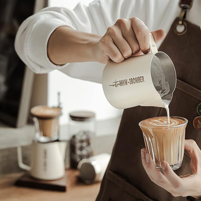 Latte Art Pitcher & Coffee Scale Set