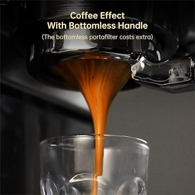 Semi-auto Stainless Steel Household Coffee Machine 19 Capsules Superfine Capsule Powder Coffee Machine Cappuccino and Espresso H11 (Color : H11 Jug Mat Tamper, Size : CHINA_EU)
