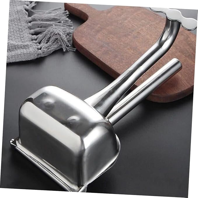 COLLBATH 304 Stainless Steel Manual Fruit Squeezer Handheld Juicer for Fruits Easy to Clean Silver Finish for Home Use
