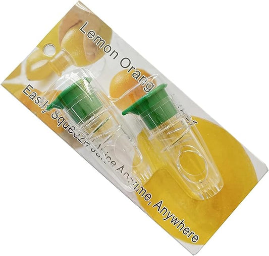 Manual Lemon Juicer Portable Mini Squeezer Citrus Reamer Hand Held Easy for Orange Limes(D)