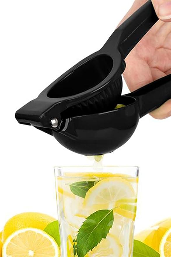 Manual Citrus Juicer Professional Cast Iron Orange Squeezer Heavy Duty Hand Press for Maximum Juice Output, Effortless Use
