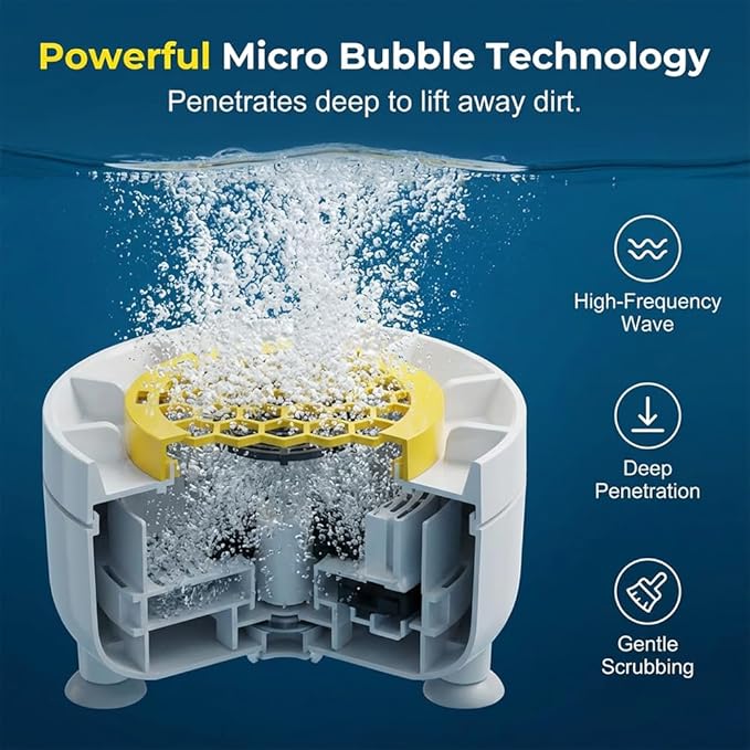 2026 New Produce Cleaner Machine, Fruit and Vegetable Washing Machine for Kitchen, Food Friendly Purifier Family Use (2 Set)