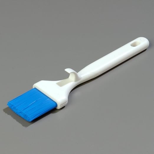 SPARTA Meteor Basting Brush, Nylon Bristle Pastry Brush for Cooking and Baking, 2" Wide, 12 Count, Blue