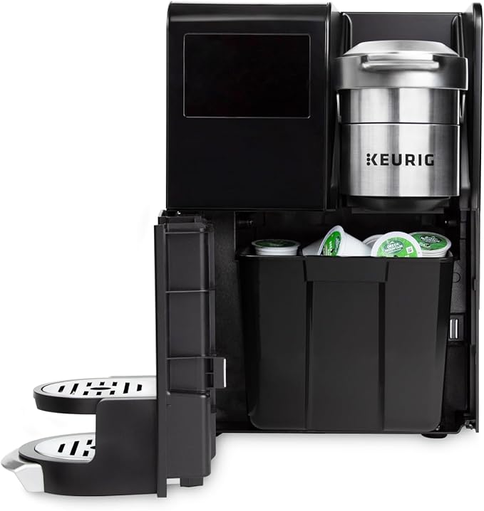 Keurig K-3550 Large Business Single Serve Coffee Maker, Plumbed, Silver/Black