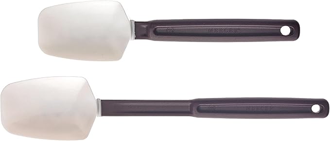 Mercer Culinary 10" & 14" Heat Resistant Silicone Spoon Spatulas - 2 Pack
