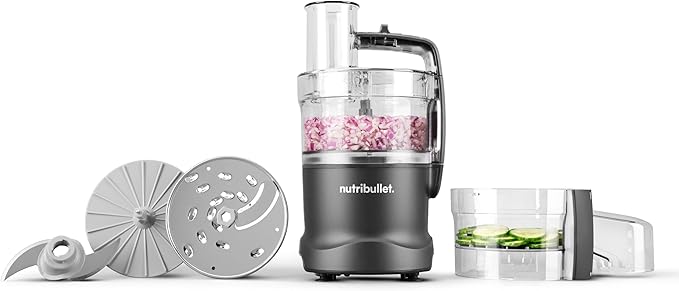 nutribullet Limitless Food Processor Gunmetal Gray