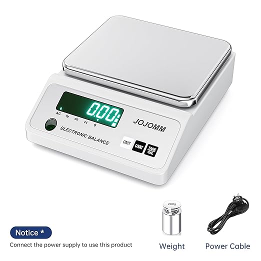 Lab Scale 3000g x 0.01g High Precision Electronic Balance,0.01g Accurate Analytical Balance Lab Scale,Digital Industrial Scientific Gram Scale for Kitchen,Labs,Jewelry(3000g, 0.01g)