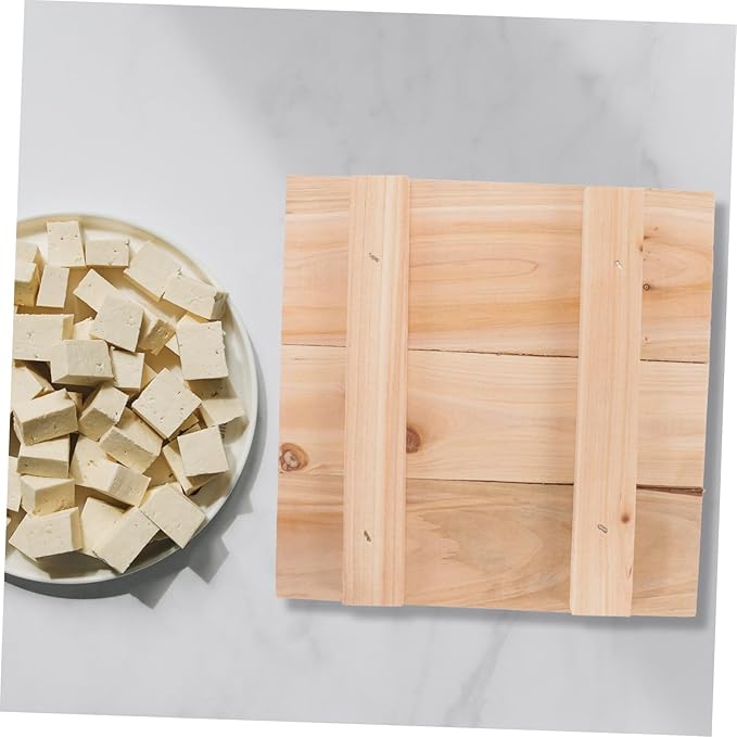 Wooden Tofu Press Board Mold Tofu Maker Cheese Press Mold Handmade Squeezer