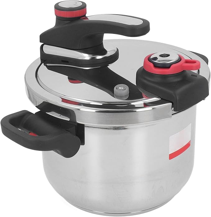 Multi Cooker, 6L Electric Pressure Cooker Efficient and Quick Cooking with Foldable Handle for Home