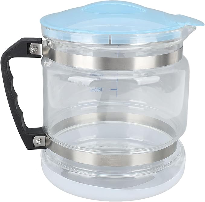 1 Gallon/4L Water Glass Carafe for Distiller, Water Distiller Glass Pot, Distiller Water Container Jug for Countertop Water Distiller Filter
