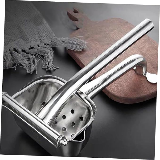 COLLBATH 304 Stainless Steel Manual Fruit Squeezer Handheld Juicer for Fruits Easy to Clean Silver Finish for Home Use