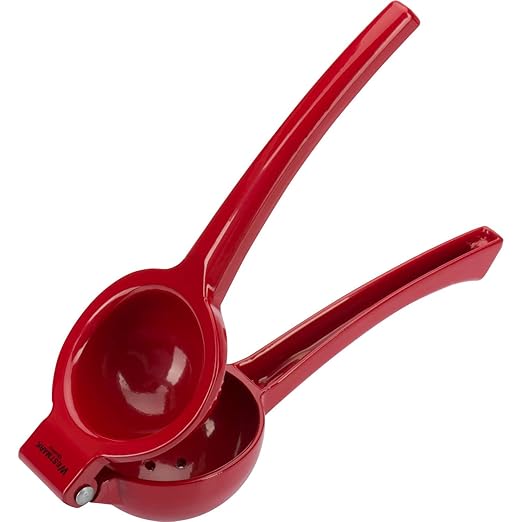 Westmark 30952270 Lemon Squeezer, Sturdy Lemon juicer Professional Citrus Press Red Manual Non Slip Lime Juicer Good for Healthy Drinks, Lemons, Lime Juicer