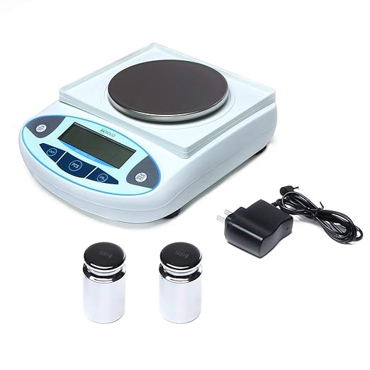 U.S. Solid Digital Precision Analytical Balance 2000g x 0.01g, High Precision Electronic Scale for Laboratory, Jewelry, Industrial Use