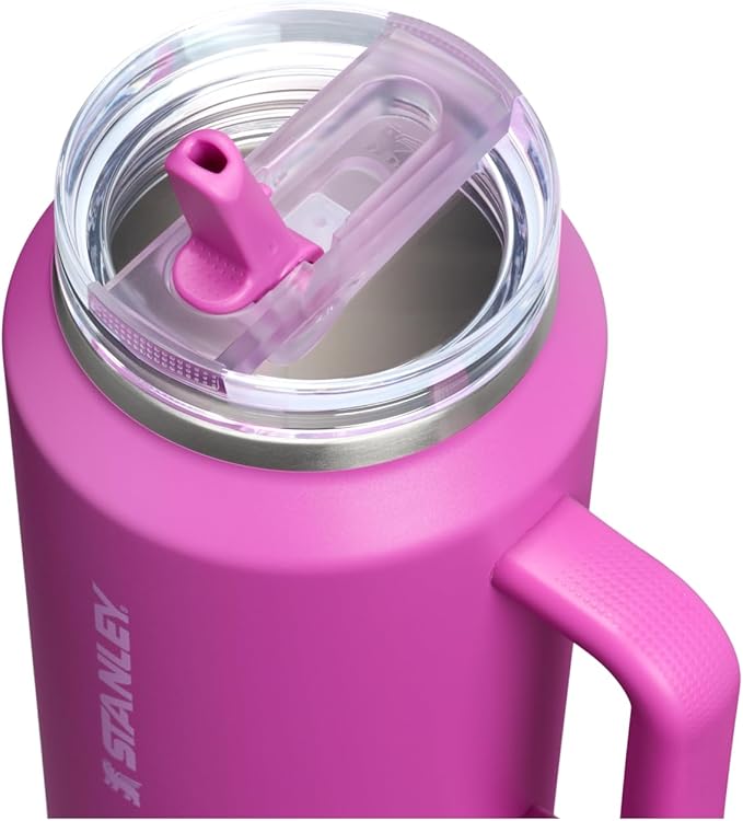 STANLEY Quencher ProTour Flip Straw Tumbler with Leakproof Lid | Built-In Straw & Handle | Cupholder Compatible for Travel | Insulated Stainless Steel Cup | BPA-Free