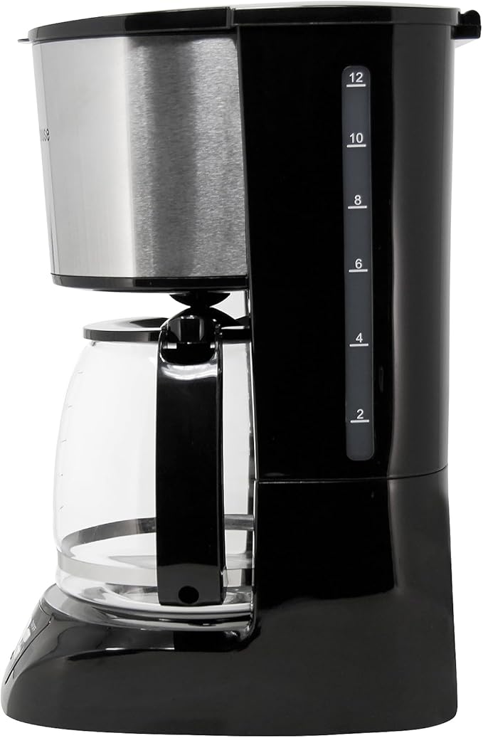 Westinghouse 220 volts 12 cup coffee maker 220v 240 volt Digital Programmable Coffee Machine Permanent Filter & Hot Plate (NOT FOR USE IN USA)
