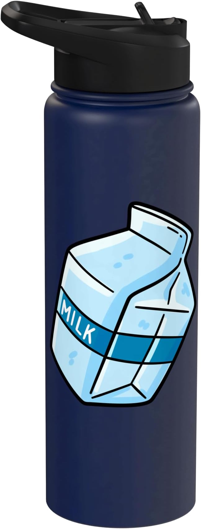 Milk Carton Dairy Lover Stainless Steel Insulated Water Bottle