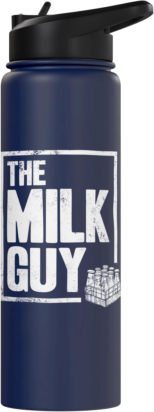 The Milk Guy Proud Milkman Dairy Farmer Life Stainless Steel Insulated Water Bottle