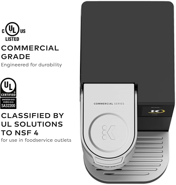 Keurig K-2550 Medium Business Single Serve Coffee Maker, Plumbed, Silver/Black