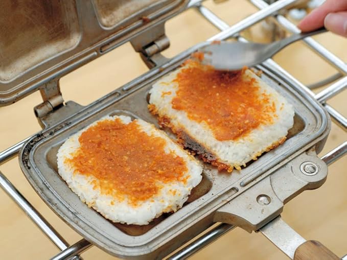 Snow Peak Tramezzino Sandwich Maker, Stainless Steel, Rectangular, Polished