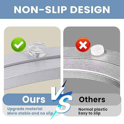 Lazy Susan Turntable for Cabinet,14 Inch Metal Lazy Susan Hardware, Aluminum Bearing Rotating Turntable Bearing Swivel Plate for Dining-Table
