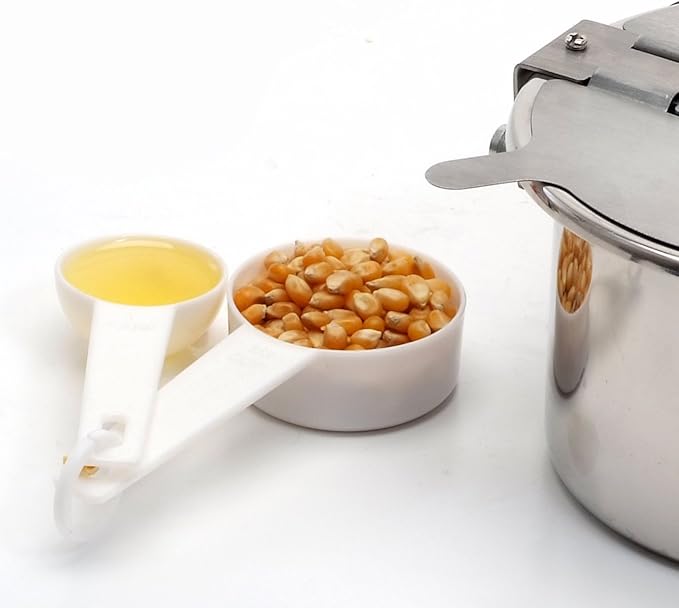 Elite Gourmet EPM-250 Maxi-Matic 2.5 Ounce Classic Carnival, Tabletop Kettle Popcorn Popper Machine, Retro-Style, Movie Hot Buttered Popcorn, Red