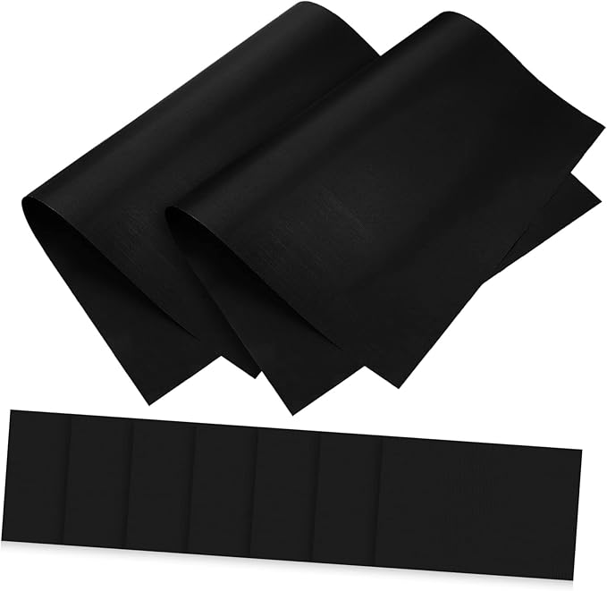 SHOWERORO 9pcs Non-stick Oven Liners Grill Baking Mats for Air Fryer Reusable Oven Mats Easy to Clean