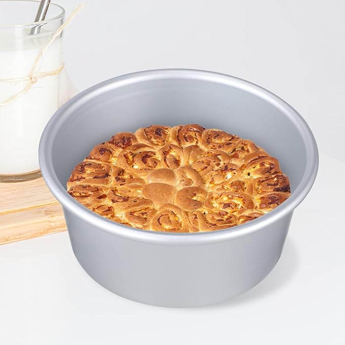 Alipis Cake Pan Set Parchment Liners Baking Molds for Healthy Baking Non-stick Oven Safe Versatile for Home Professional