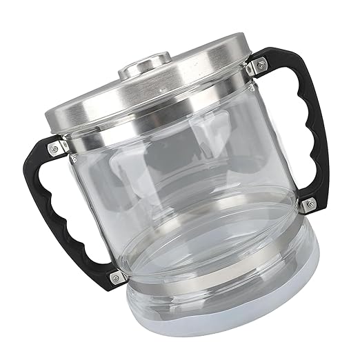 Countertop Distiller Replacement Container Large Capacity Distilled Water Collector Glass Filter Pitcher Replacement Glass Bottle for Distillers