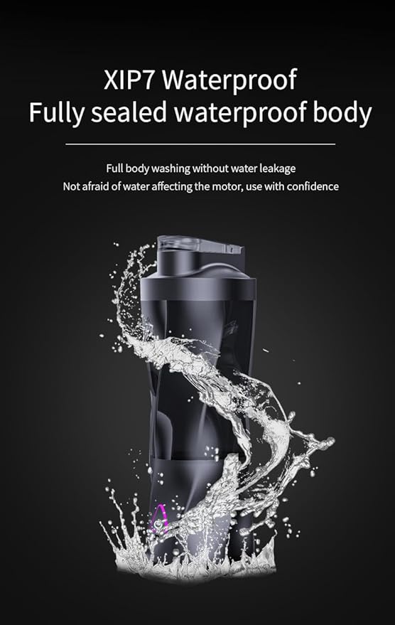 Personal Juice Blender With 24-Ounce Capacity Portable Mixing Cup USB Rechargeable Smoothie Maker BPA-Free With Leak-Proof Lid Suitable For Travel Fitness Camping And Home Use (White)