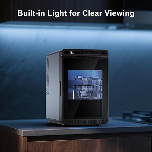 ADT Craft Cube ICE Maker Ice Maker 4x4 ice Cube 26 lb/24H Portable Ice Maker Ice Cube Maker