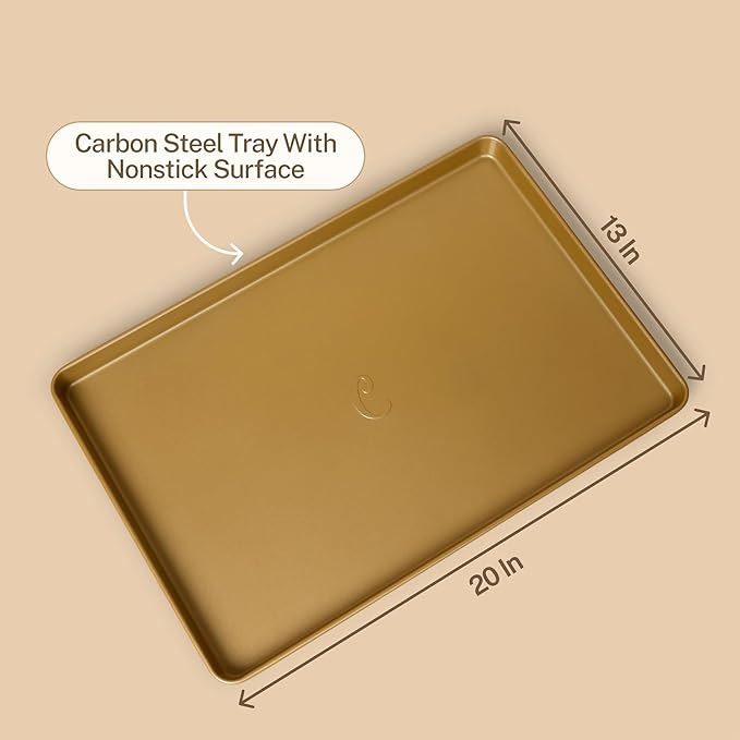 Cravings by Chrissy Teigen Silicone Baking Pans Set, Nonstick Bakeware Set for Meal Prep and Serving Dishes, 4 Trays, 4 Lids, 1 Baking Sheet, Oven Safe to 450 Degrees