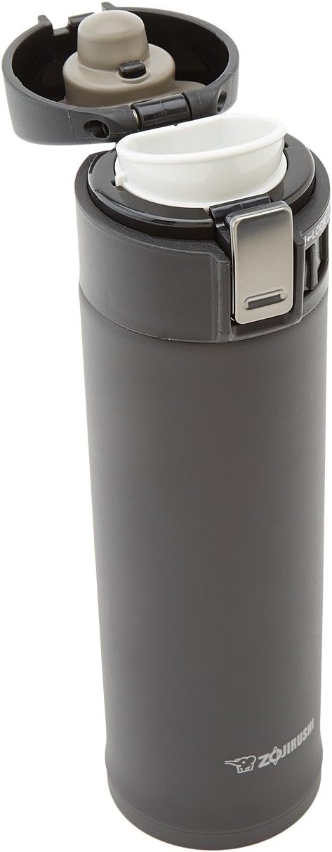 Zojirushi 0.36-Liter Stainless Steel Travel Mug, 12-Ounce, Black