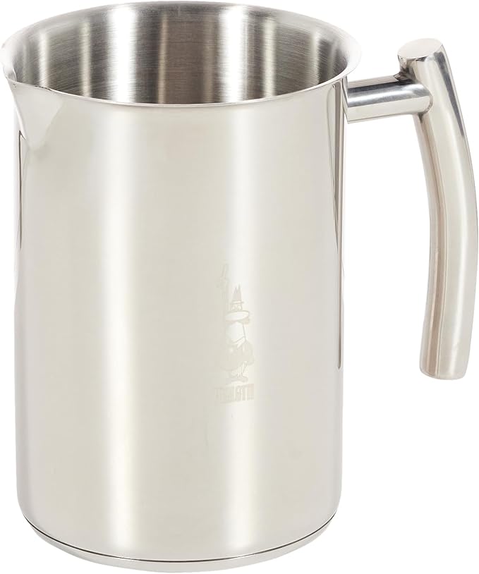 Bialetti Cappuccino Machine Milk Frother, Small, 200 milliliters, Steel (Pack of 6)