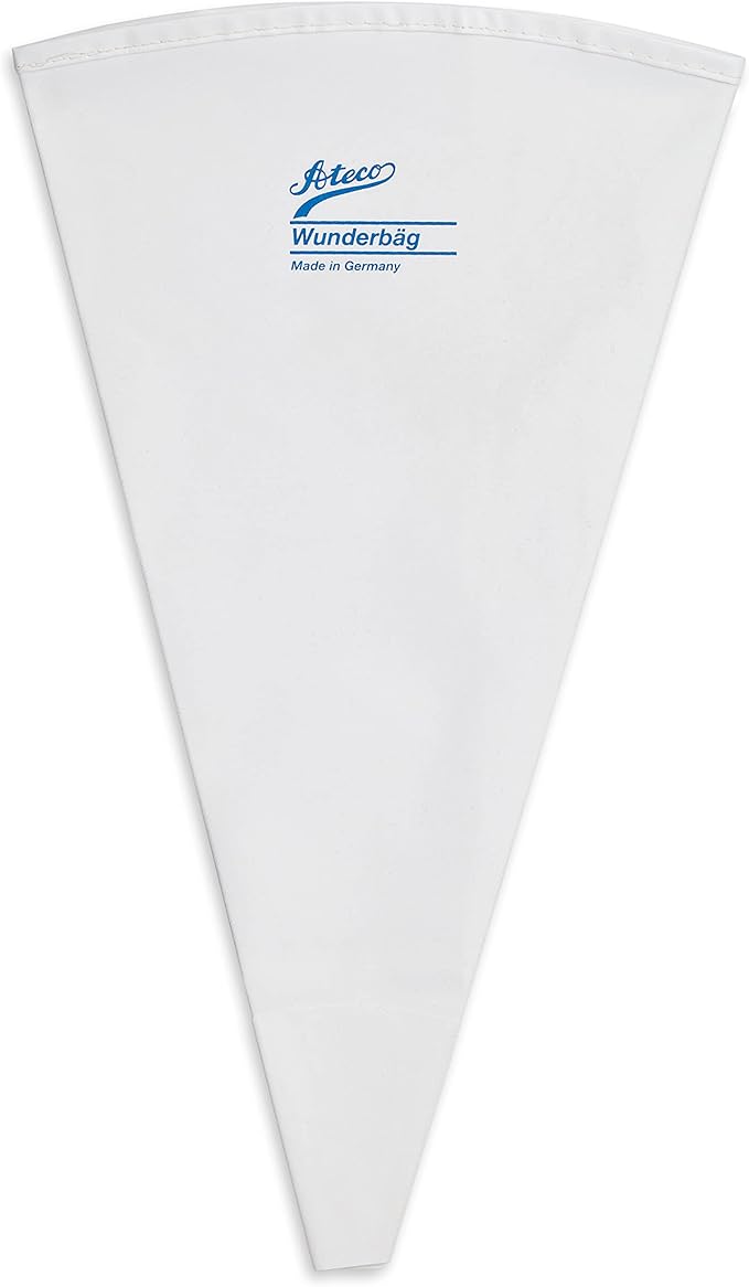 Ateco Wunderbag Decorating Bag, 20-Inch, Reusable, Professional Grade & Heavy Duty Construction White