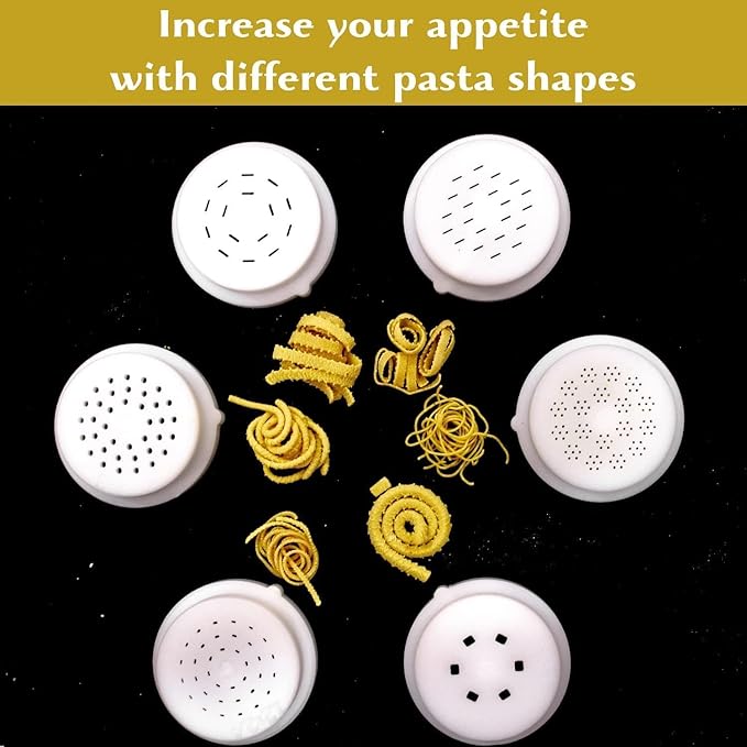 Fusilli Pasta Noodles Shape Disc, Italian Pasta Disc Fit for Philips Automatic Noodle Maker, Disc Compatible with Philips Attachment, Kitchen Appliance (Fusilli Bucati/Small Cavatappi)