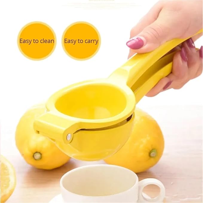 Home Manual Lemon Squeezer Aluminum Alloy Hand Pressed Orange Fruit Juicer Portable Kitchen Tool for Citrus Lime Home Use