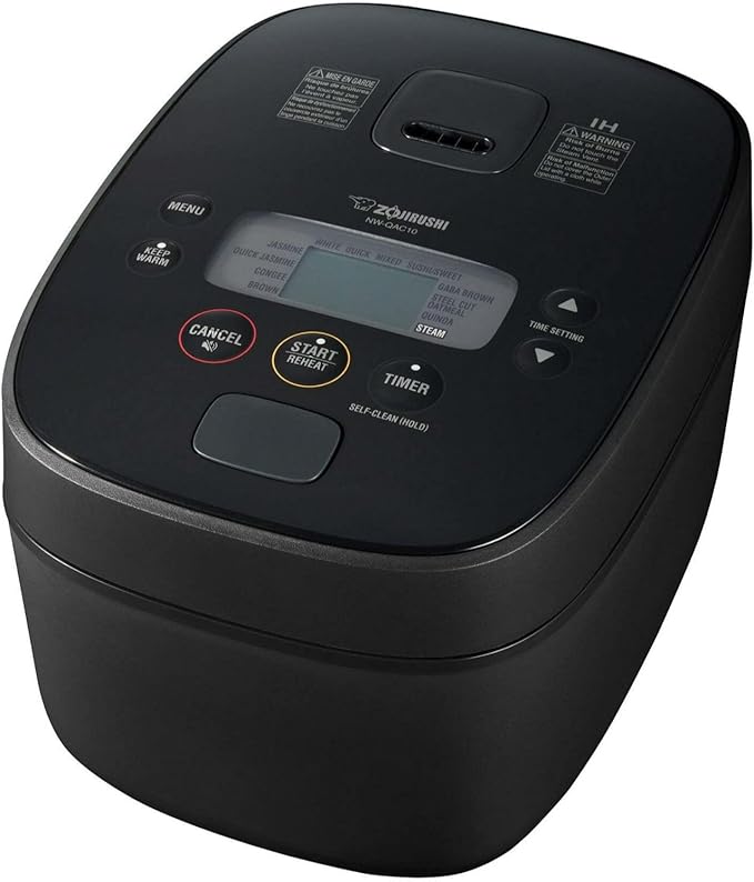 Zojirushi 5.5 Cup Induction Rice Cooker and 10 Cup Neuro Fuzzy Rice Cooker and Warmer Bundle