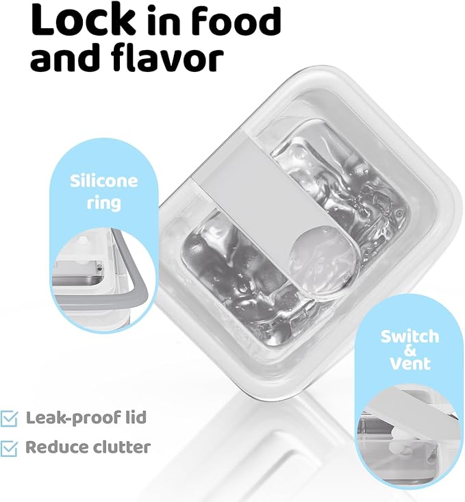 Bakpoco Stainless Steel Snack Lunch Containers for Kids, 3 Packs 12 oz Leak-Proof Lunch Box Containers, Microwave-Safe, Convenient Metal Small Food Storage Container with Lid for School, Work