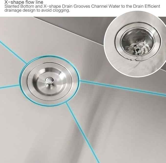 33 Inch Farmhouse Sink Splash Guard Workstation S - VOKIM 33x22 Inch Apron Front Kitchen Sink Stainless Steel 16 Gauge Single Bowl Gunmetal stainless Farm Sink