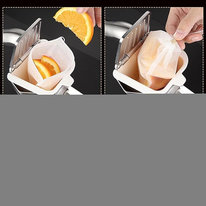 Handheld Lemon Squeezer - Stainless Steel Large Capacity Professional Lemonade Maker,Hand Lemon Juice Presser Extractor,for Limes Citrus Oranges Fruits Pomegranates