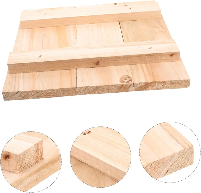 Wooden Tofu Pressing Tool Tofu Maker Mold Handheld Wooden Presser Chess Press Board for Diy Projects