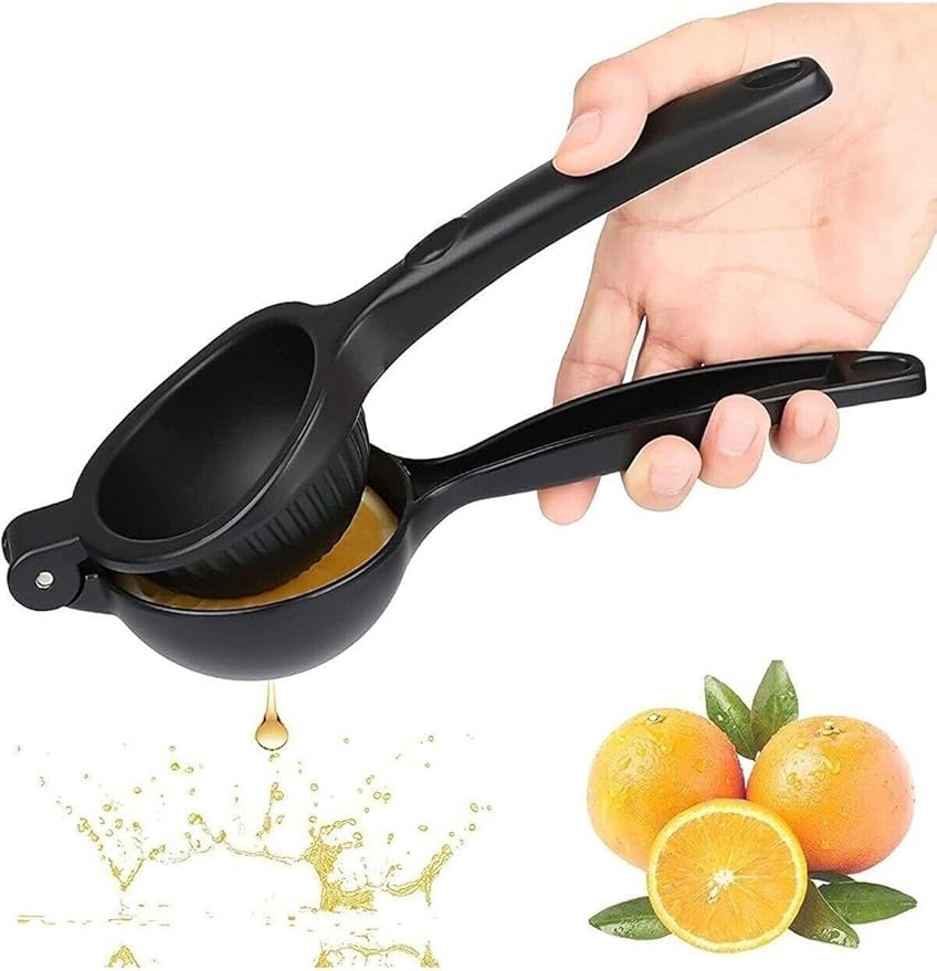 Cast Iron Citrus Juicer - Manual Orange Squeezer for Juice